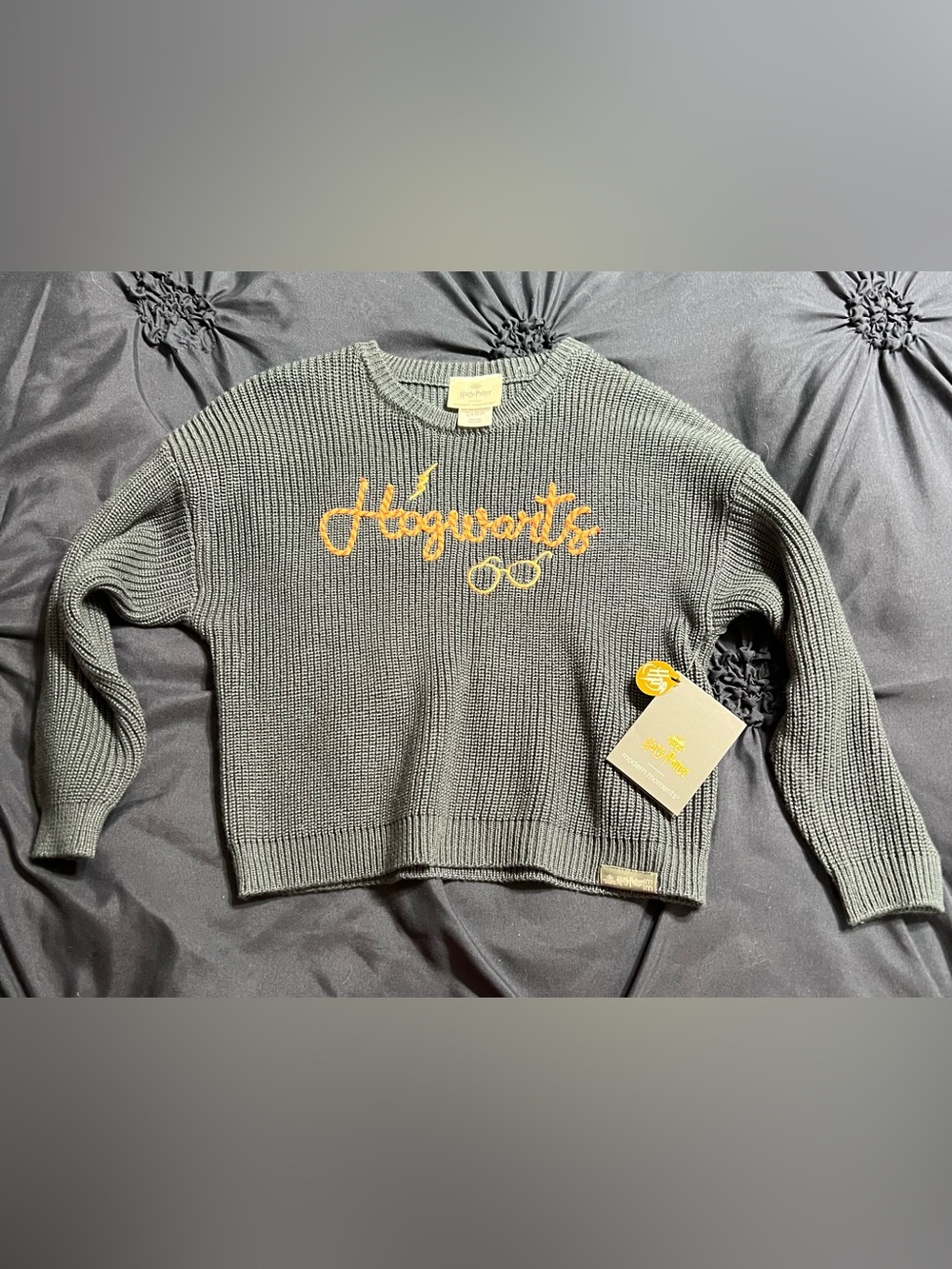 Hogwarts Embroidered Knit Sweater